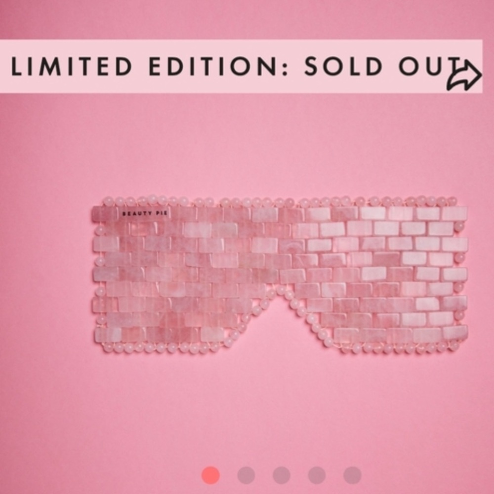 Beauty Pie-Brand New-Genuine Rose Quartz mask